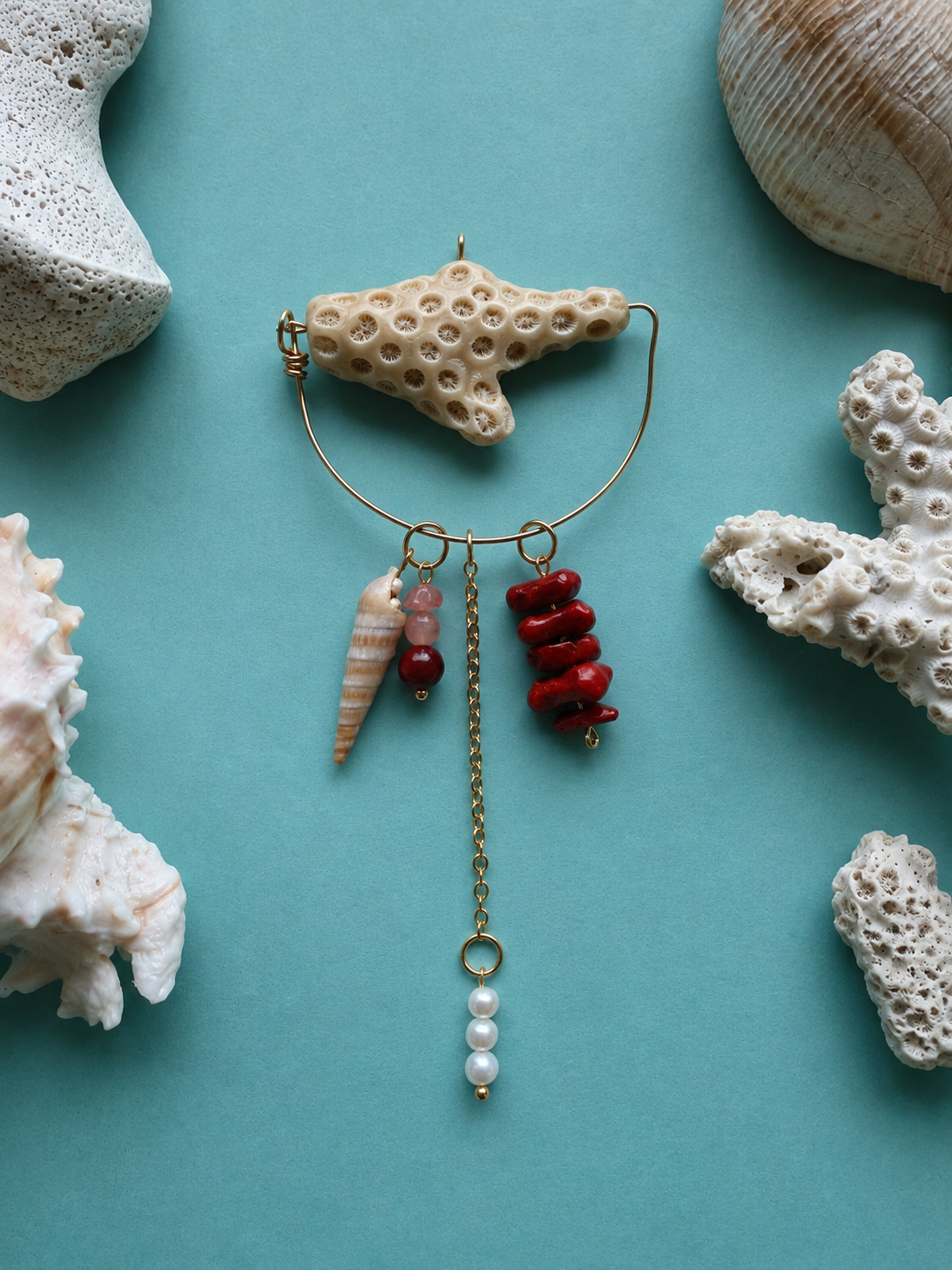 Coral Coast Mini Charm Trio