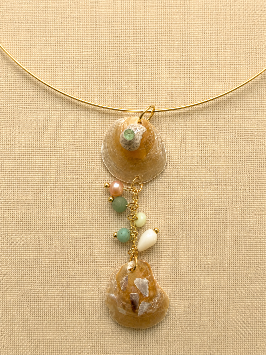 Sunset Glow Pendant Necklace