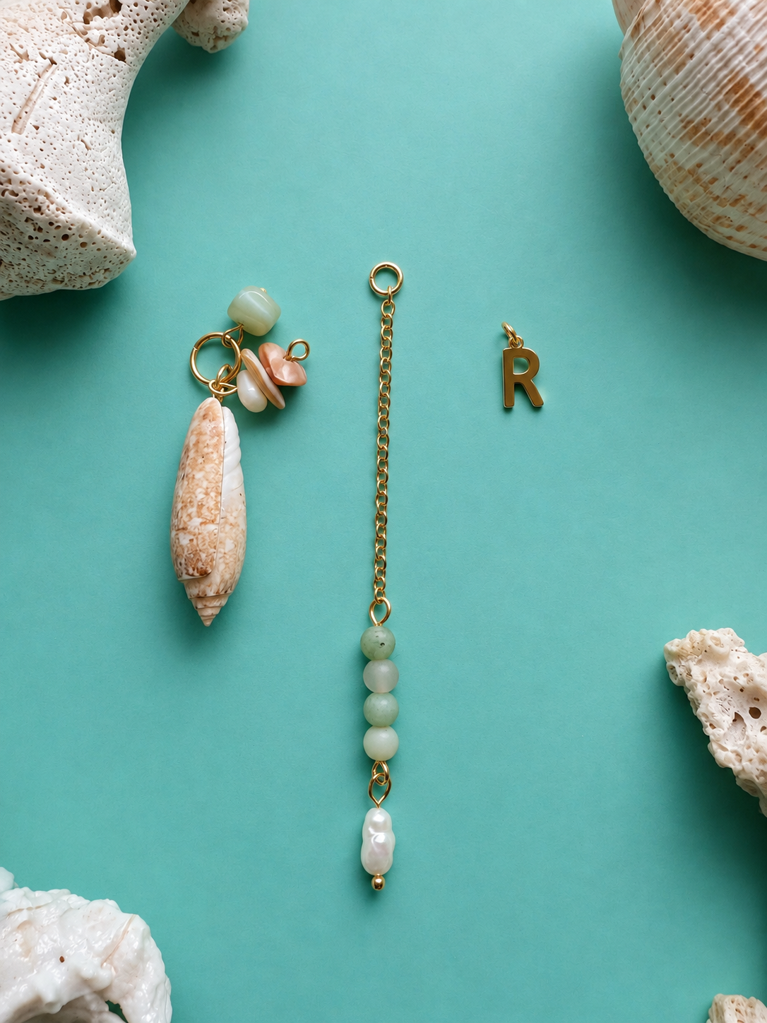Seaside Story Mini Charm Trio