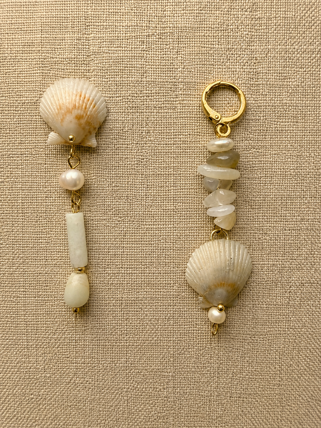 Sand and Stone Earrings