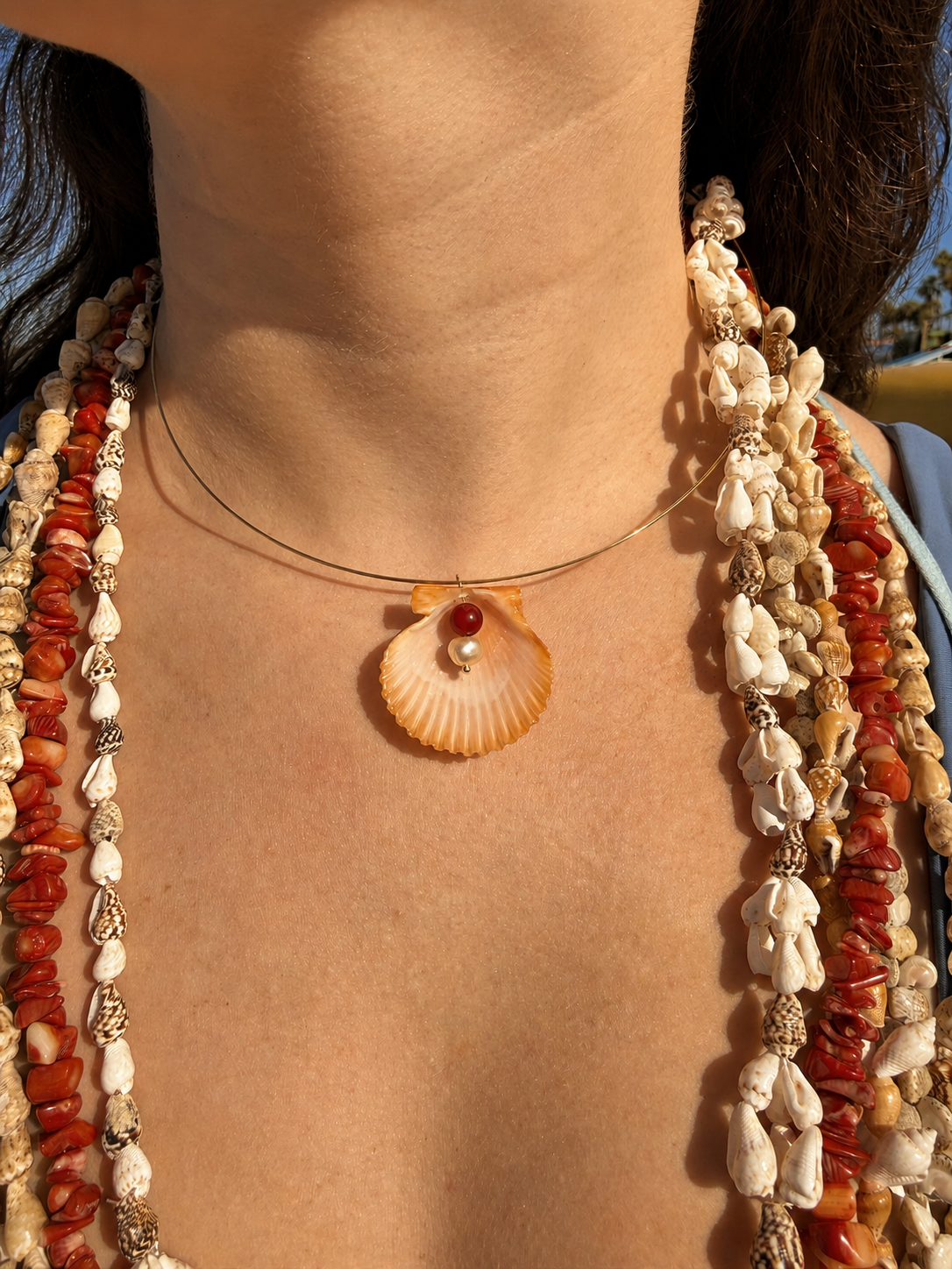 Golden Ember Necklace