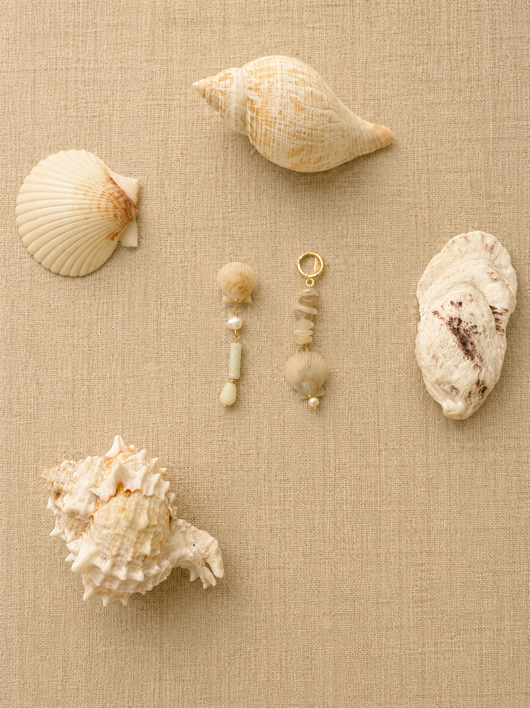 Sand and Stone Earrings