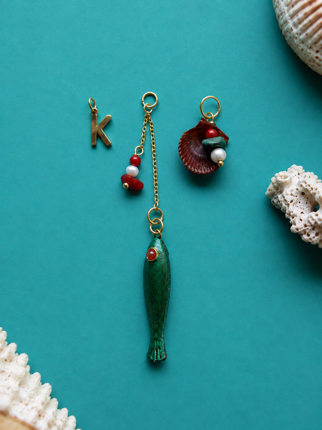 Sea Treasure Mini Charm Trio
