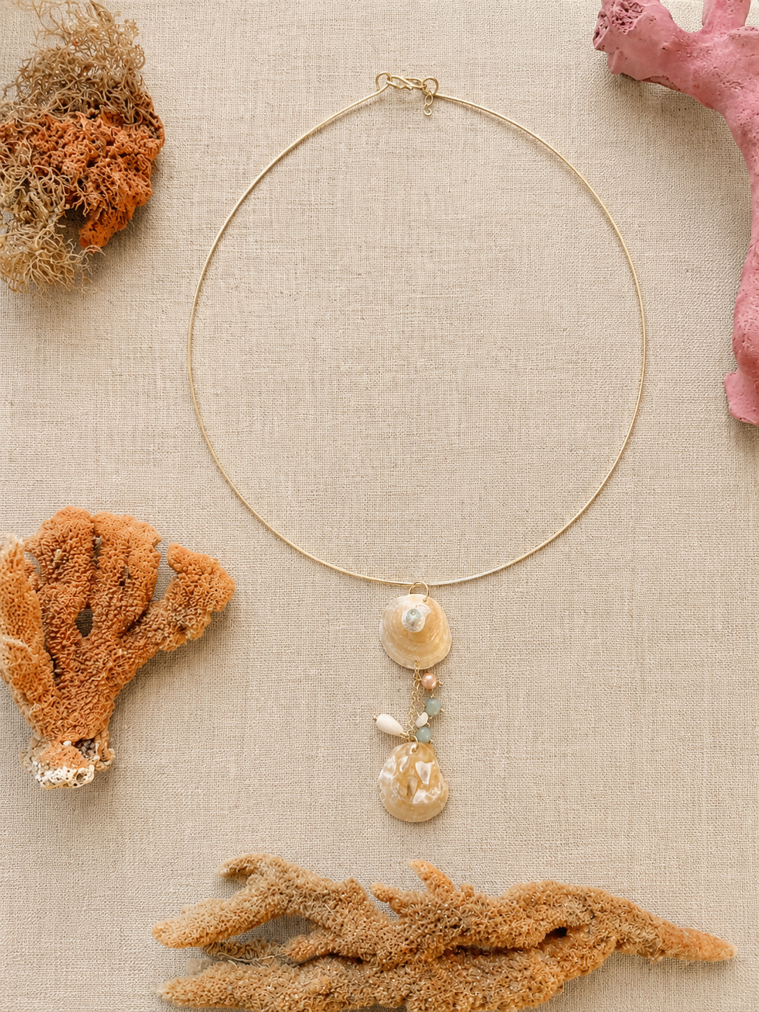 Sunset Glow Pendant Necklace