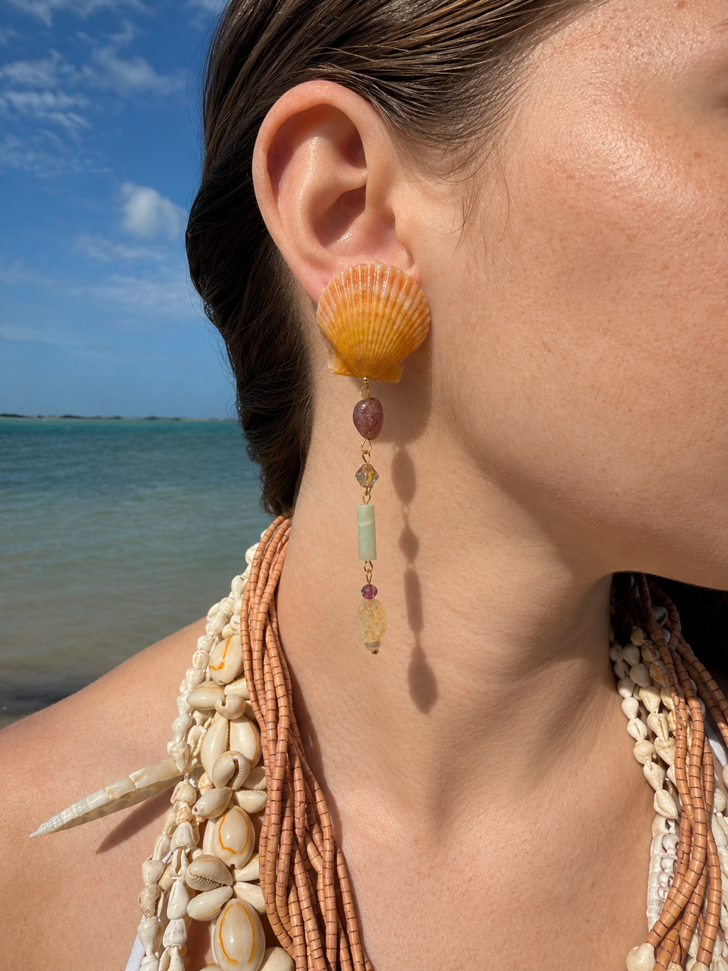 Golden Tide Earrings