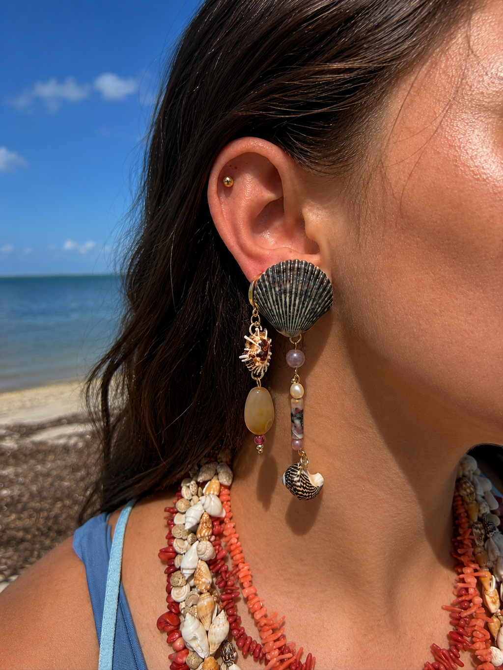 Night Reef Earrings