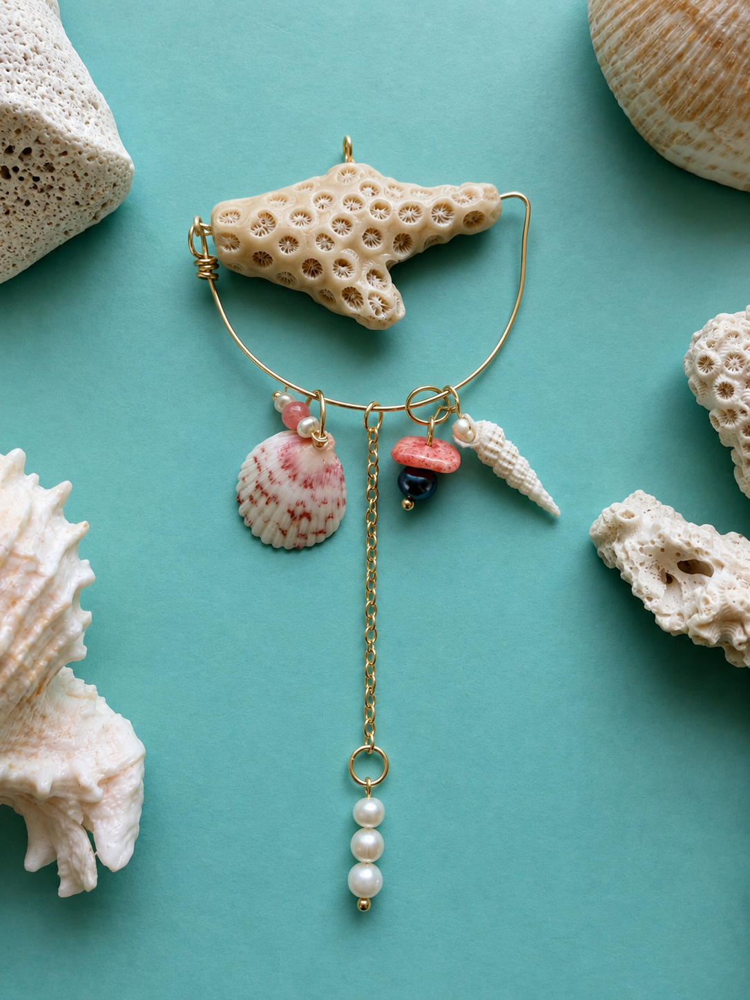 Pink Horizon Mini Charm Trio