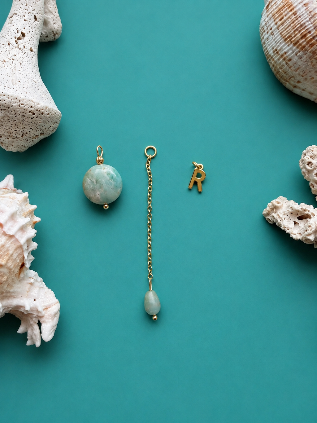 Aqua Tide Mini Charm Trio