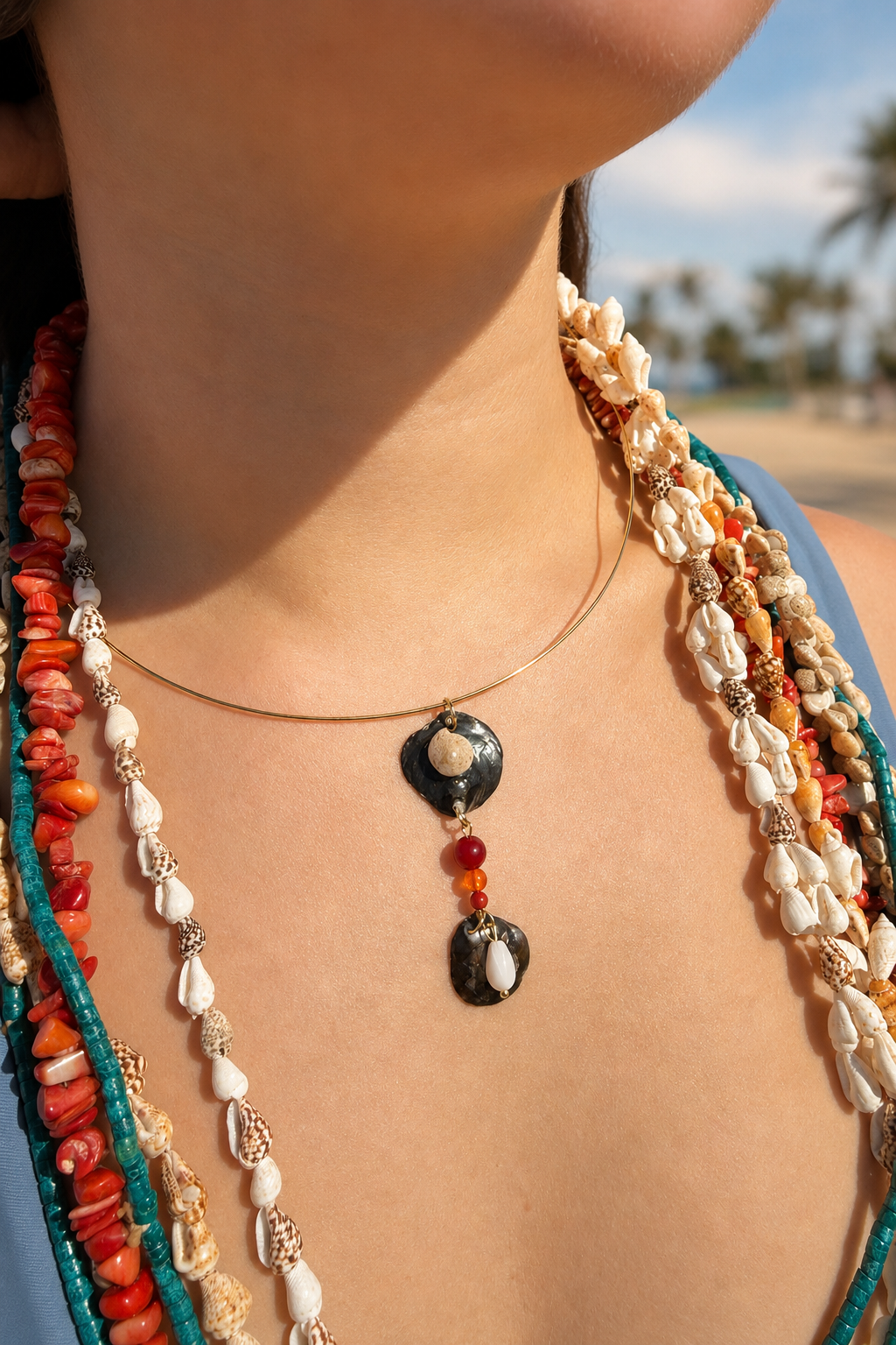 Natural Tide Necklace