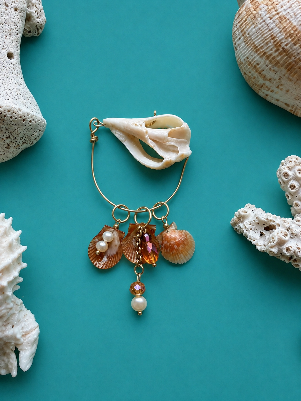 Golden Tide Mini Charm Trio