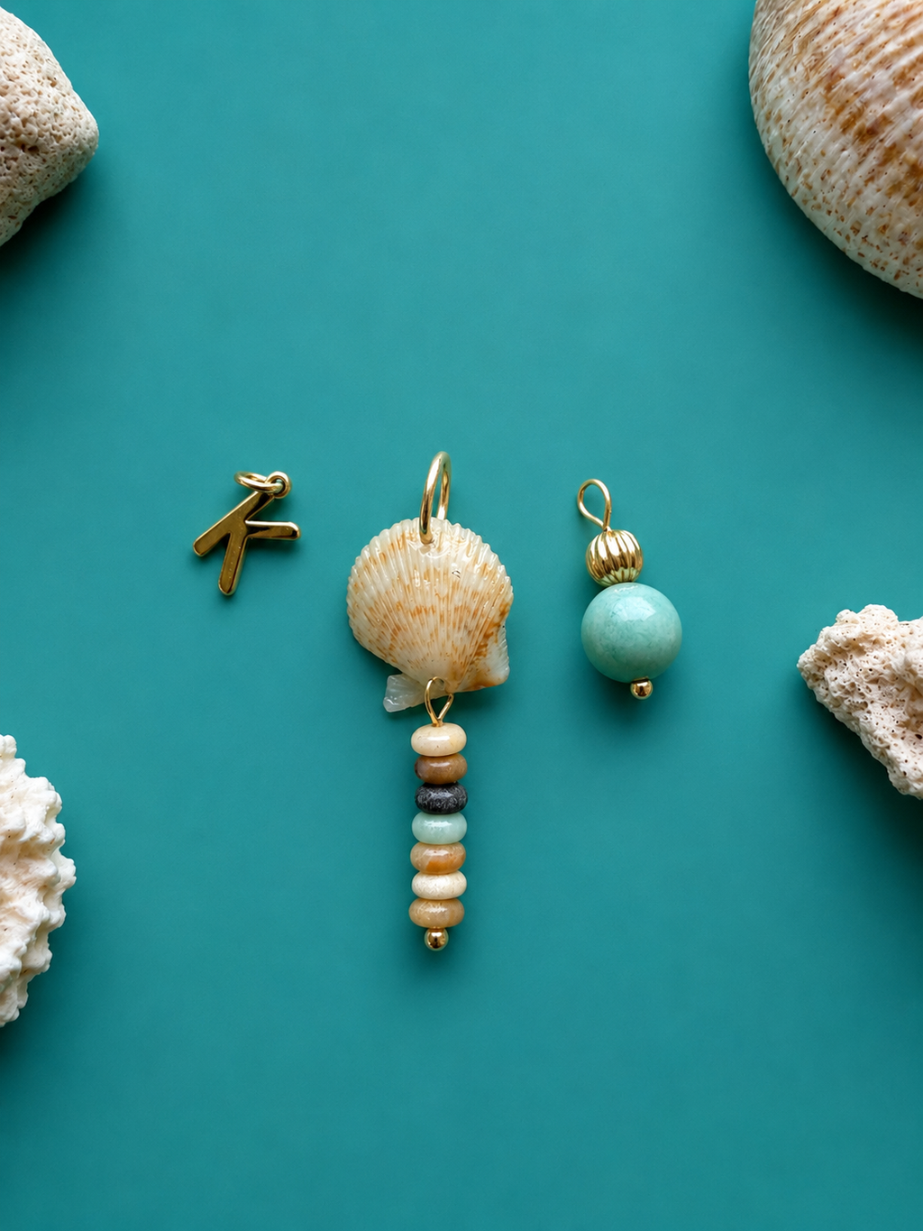 Sea breeze Mini Charm Trio