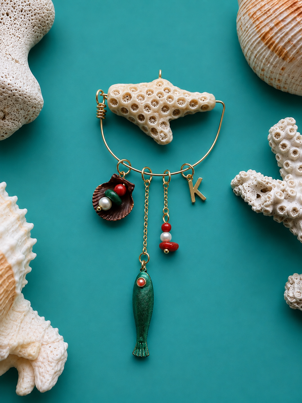 Sea Treasure Mini Charm Trio