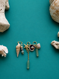 Seafoam Treasure Mini Charm Trio