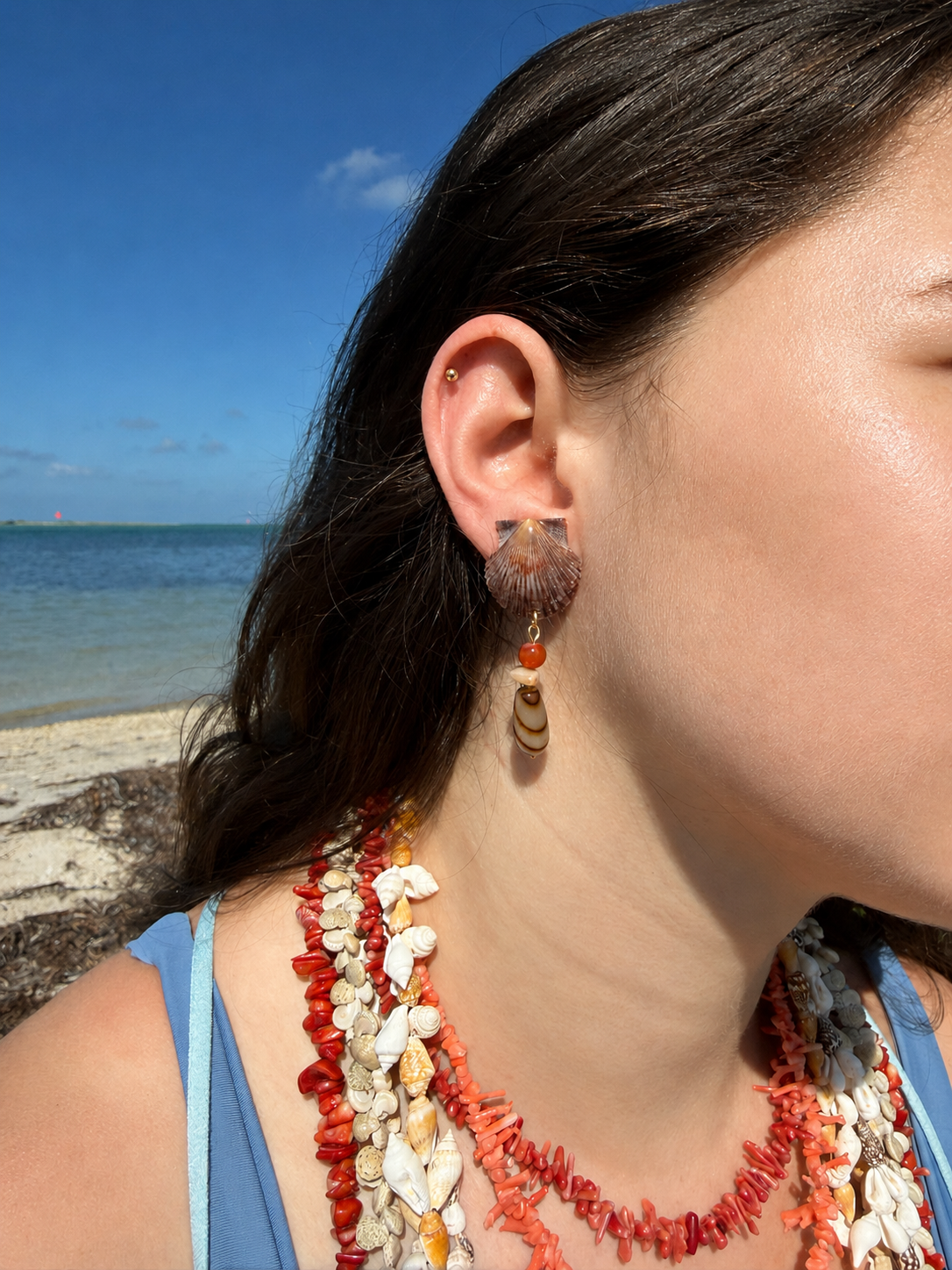 Coastal Clay Earrings