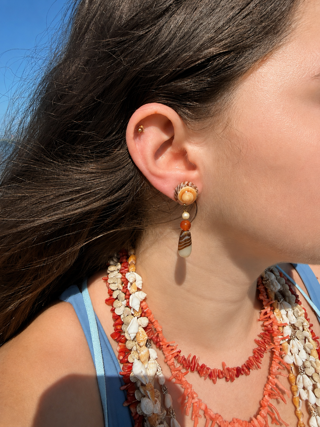 Coastal Clay Earrings