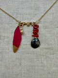 Garnet Tide Necklace